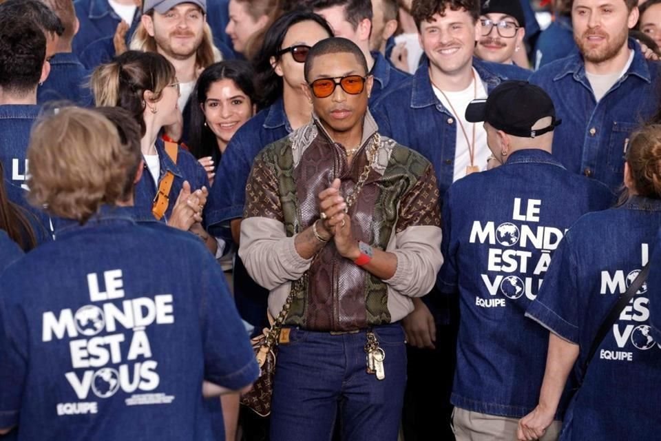 Pharrell Williams es el director creativo de la marca en la división masculina.