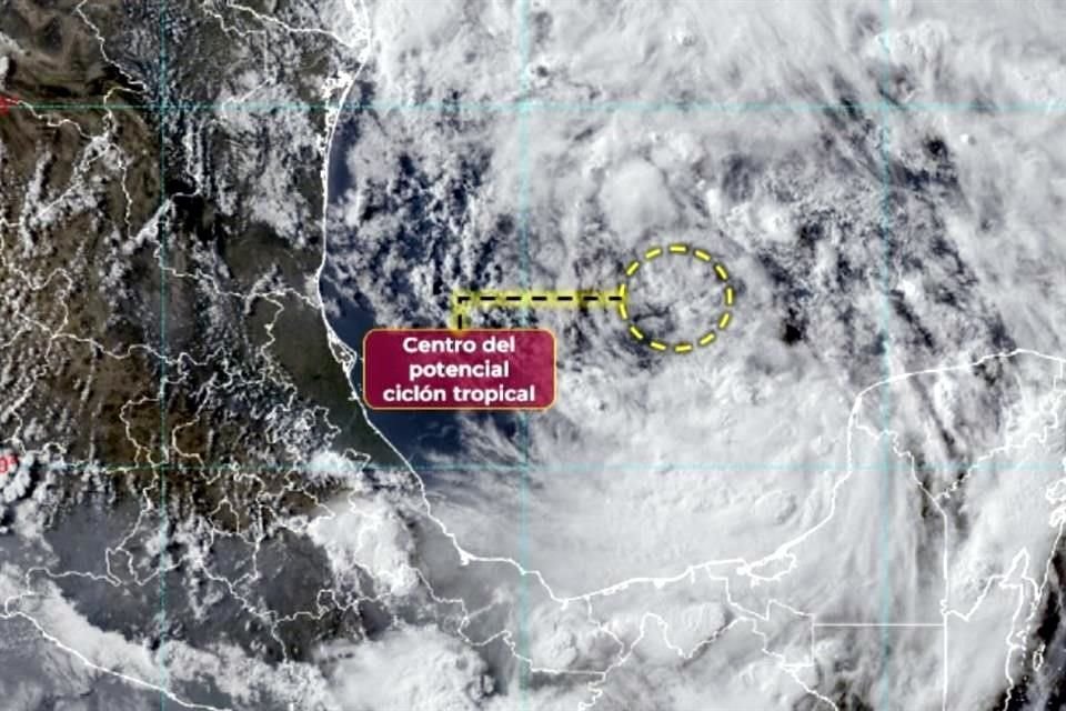 El potencial ciclón tropical Uno podría ocasionar esta noche lluvias puntuales intensas en Tamaulipas, informa Conagua.