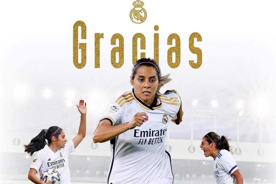 El conjunto merengue despidió a Kenti Robles, quien podría llegar al América.