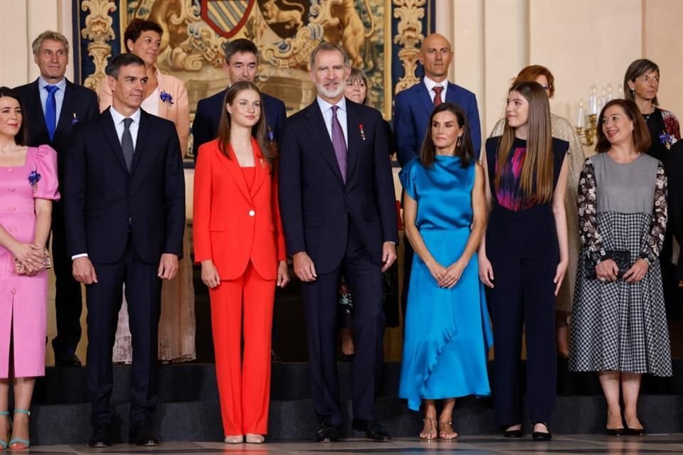 La Familia Real se reunió con el primer ministro Pedro Sánchez.