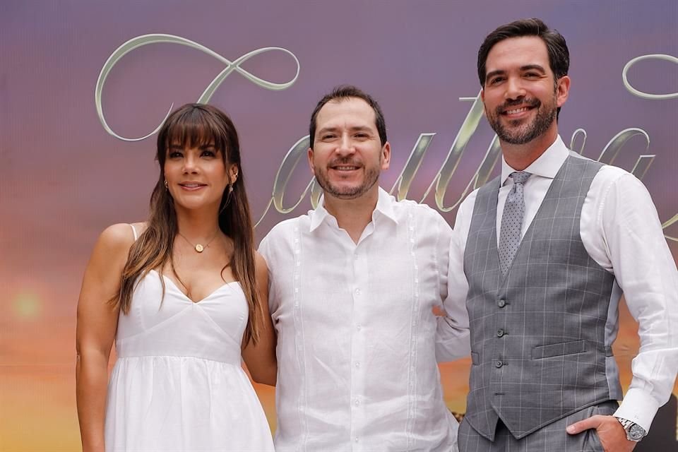 Rossana Nájera, Adrián Ortega Echegollén y Erick Chapa formarán parte de 'Cautiva por Amor'.