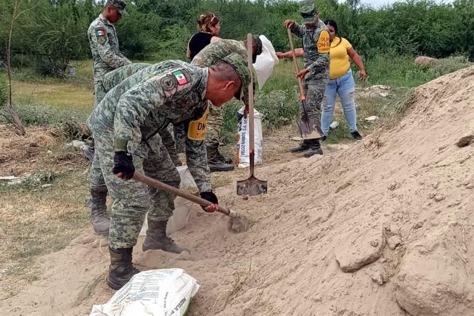 Se realizan recorridos preventivos en zonas de riesgo de inundaciones y deslaves.