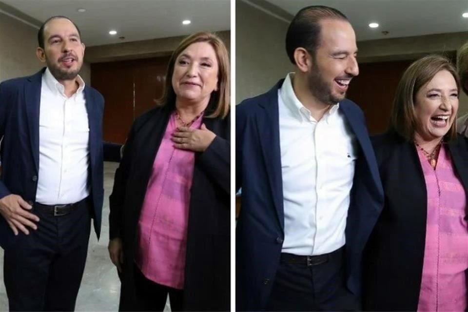 Xóchitl Gálvez y Marko Cortés se reunieron a 18 días de un pleito tras la derrota presidencial del 2 de junio.