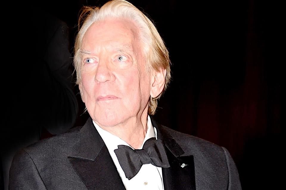 Muere a los 88 años el actor canadiense Donald Sutherland, quien destacó por sus camaleónicas interpretaciones en cine y TV.