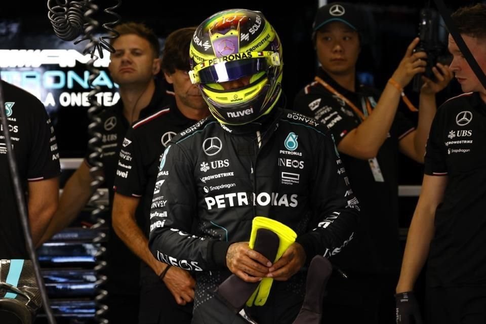 Hamilton sale de Mercedes a final de temporada.