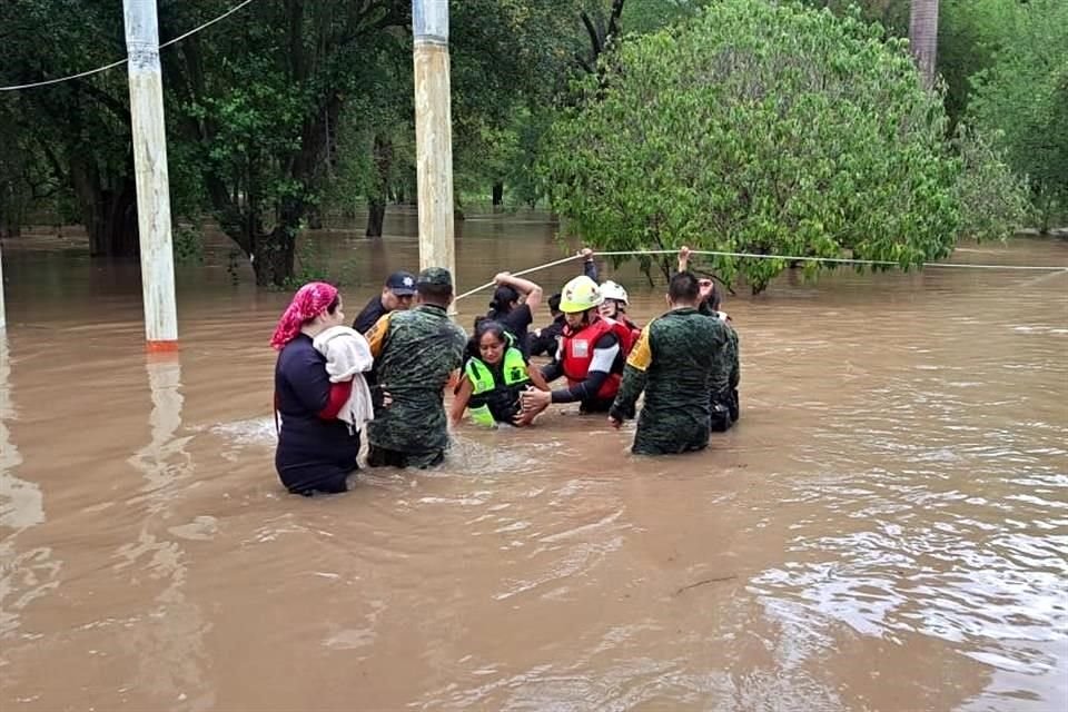 Desde ayer comenzaron las maniobras de evacuación en Güémez, Padilla e Hidalgo.