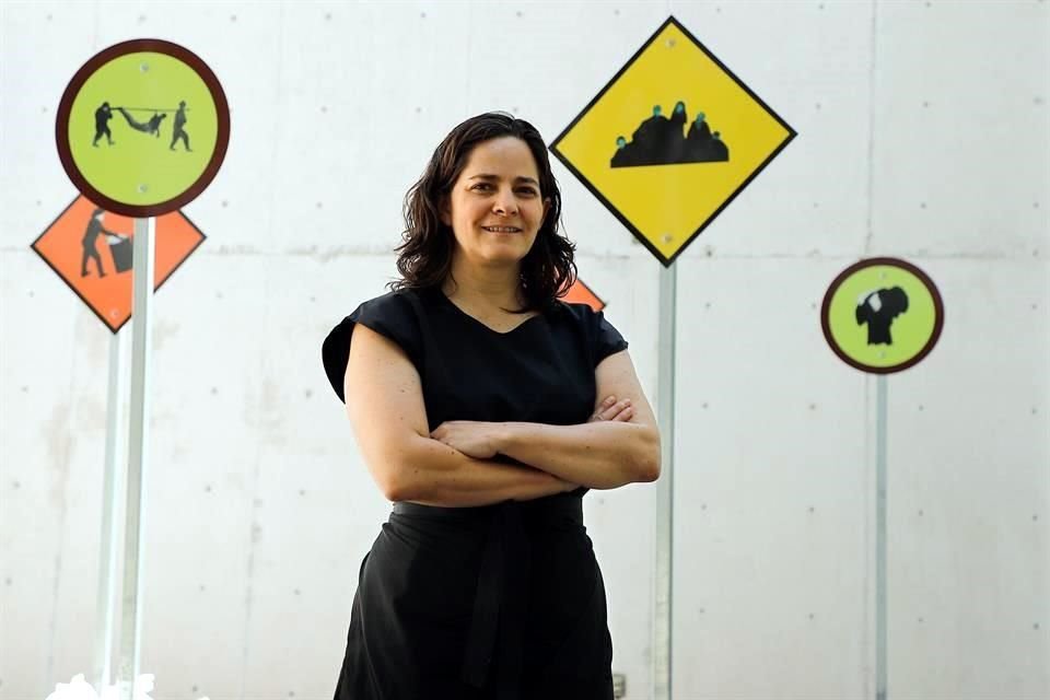 Tatiana Cuevas tomó el timón del MUAC en mayo pasado y de la Dirección de Artes Visuales de la UNAM.