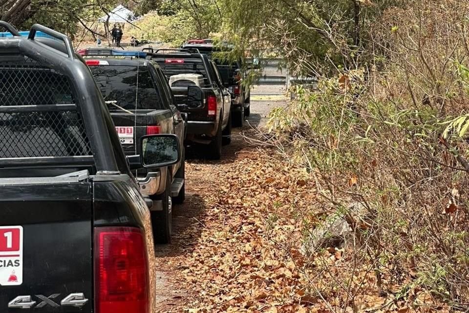 Las labores las realizaron en compañía de la Guardia Nacional, Policía del Estado y Comisión de Búsqueda.