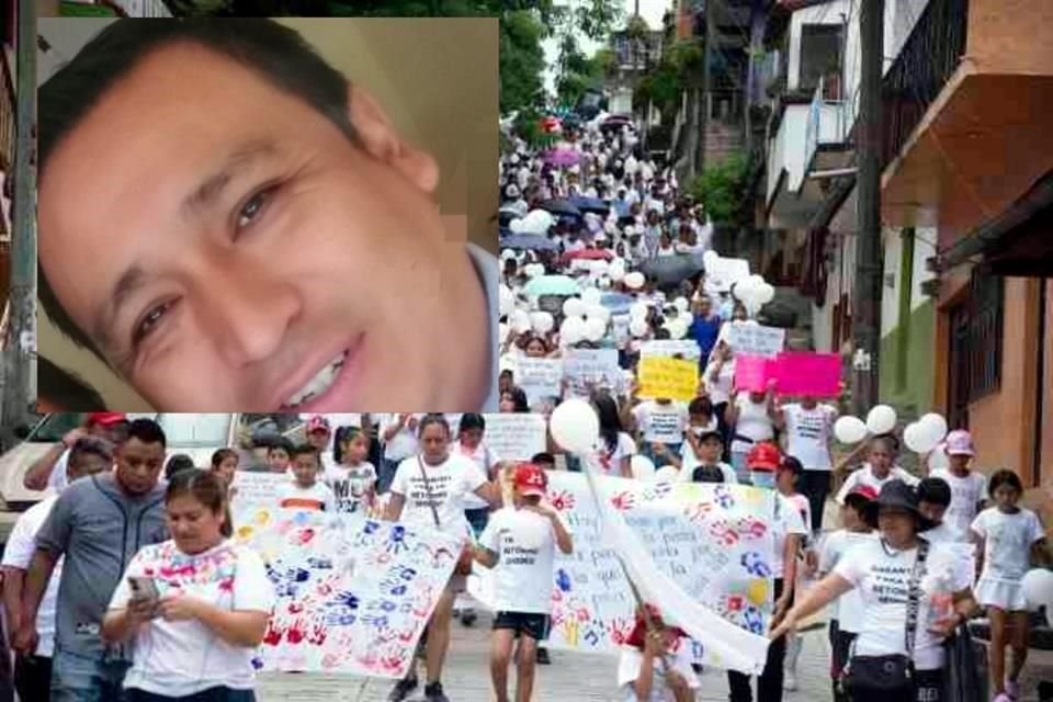 Martínez Parcero, tenía 45 años, era padre de dos hijos, y con su familia marchó en Yajalón junto a miles para exigir un retorno seguro a Tila.