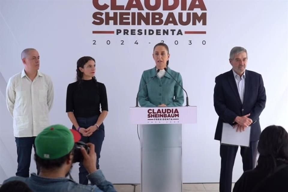 Claudia Sheinbaum, virtual Presidenta electa.