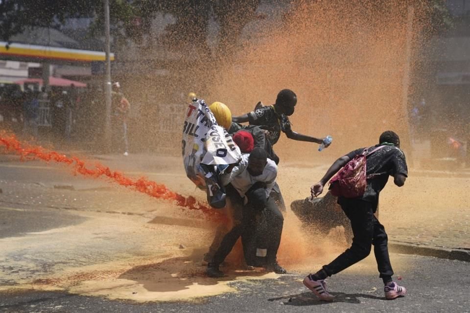 Las protestas en Nairobi, Kenia, el 25 de junio del 2024.