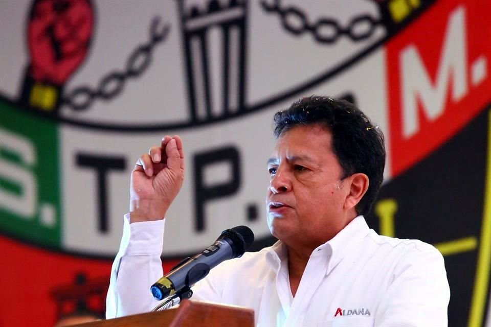 Ricardo Aldana, actual secretario general del STPRM.