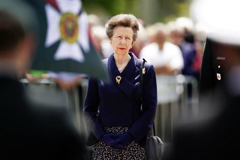 La Princesa Ana de Inglaterra tuvo un accidente en caballo a inicios de la semana.