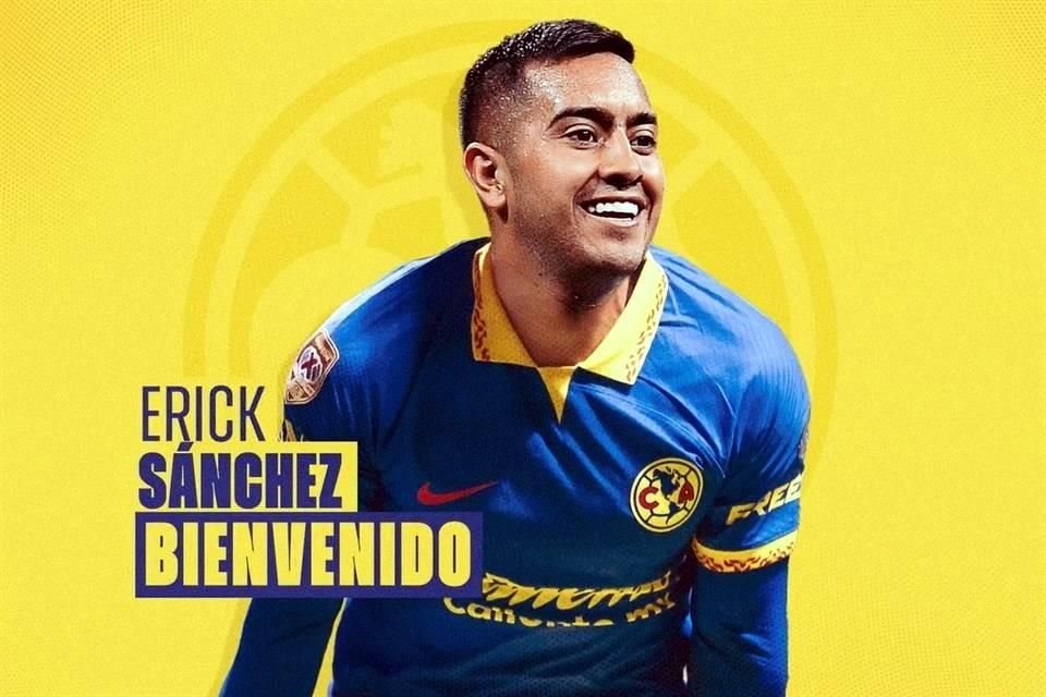 Sánchez es refuerzo del América.