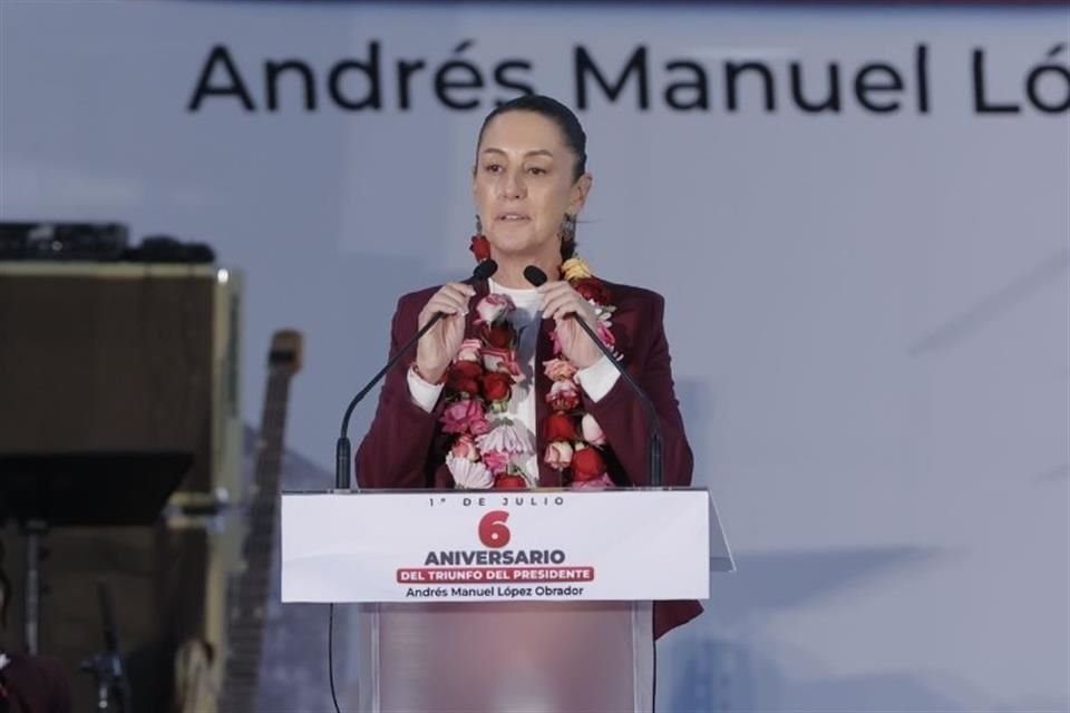 Claudia Sheinbaum, virtual Presidenta electa.