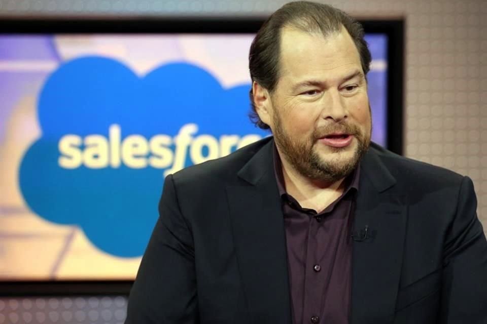 Marc Benioff, presidente ejecutivo de Salesforce.