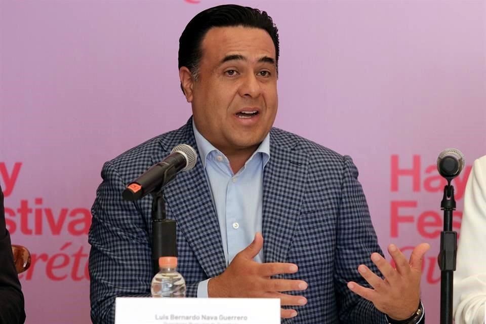 Luis Bernardo Nava, actual Alcalde de Querétaro, dijo que corresponderá a la Administración entrante de Felipe Fernando Macías determinar si continúa con el apoyo al festival.