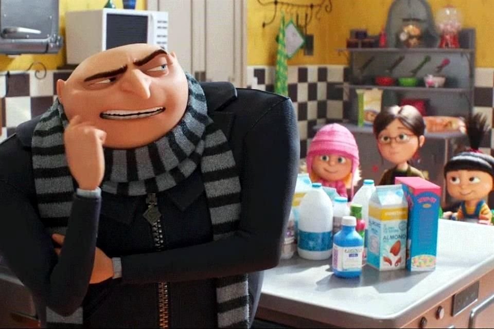 Gru, los minions y toda su familia enfrentan un nuevo peligro en la cuarta entrega de 'Mi Villano Favorito'.