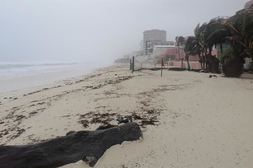 No se registra erosión en playas de QR, dijo la Gobernadora Mara Lezama.