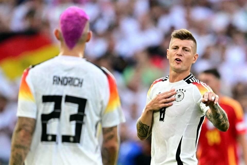 Toni Kroos se despide de esta manera del futbol profesional.