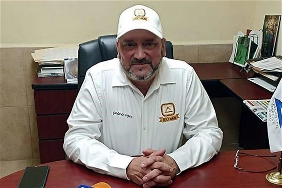 Gildardo López Hinojosa, presidente de la Cámara Nacional de Comercio, Servicios y Turismo (Canaco-Servytur) de Reynosa.