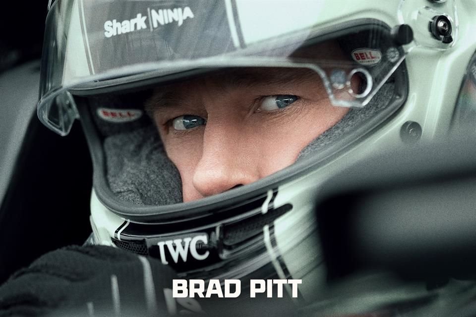 'F1' será el nombre de la cinta protagonizada por Brad Pitt, donde encarnará a un ex piloto de carreras; lanzan el primer póster.