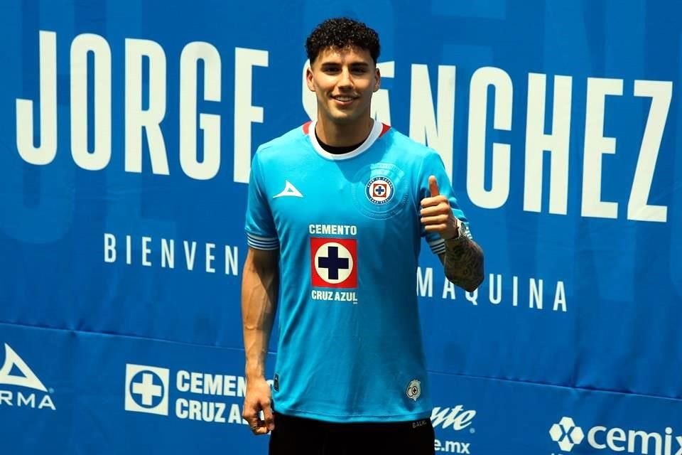 Jorge Sánchez confía en tener un buen torneo con Cruz Azul.