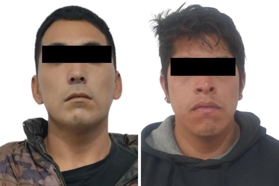 Miguel Ángel 'N', 'El Pecas', y José Iván 'N', fueron detenidos por su presunta participación en el homicidio de Martha Paola Salcedo, hermana del futbolista Carlos Salcedo.