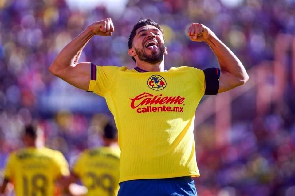 Henry Martín aumentó su cuota goleadora con el América.