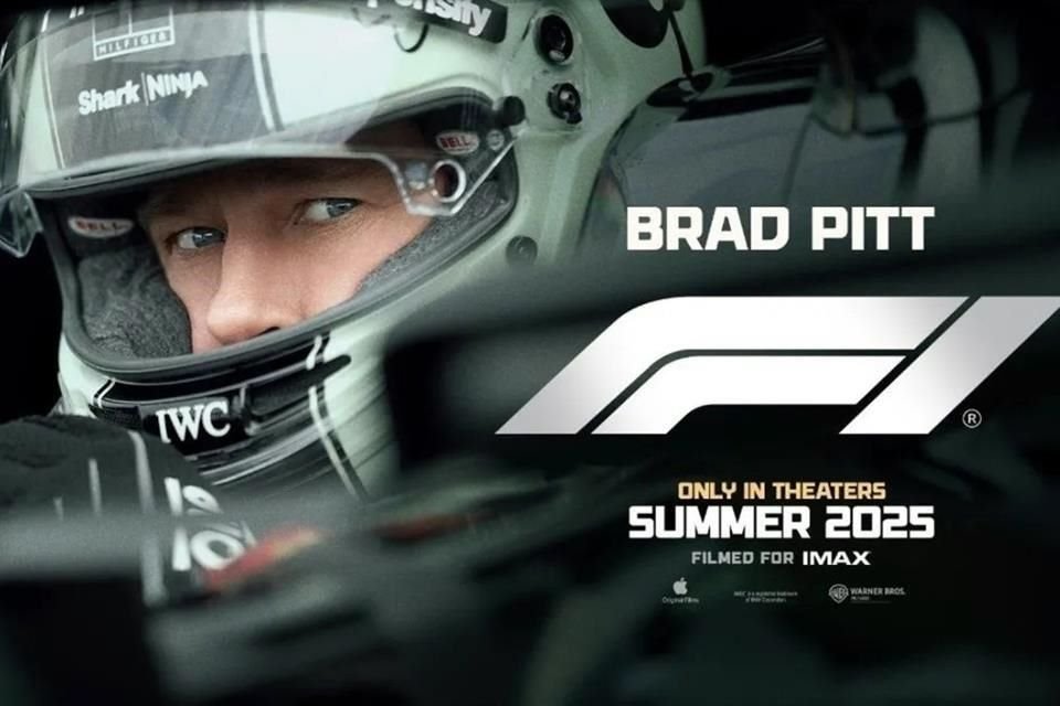 F1 será distribuida exclusivamente en cines por Warner Bros. Pictures y estrenará a nivel mundial el 25 de junio de 2025. Posteriormente, arribará a la plataforma de Apple TV+ como título premium.