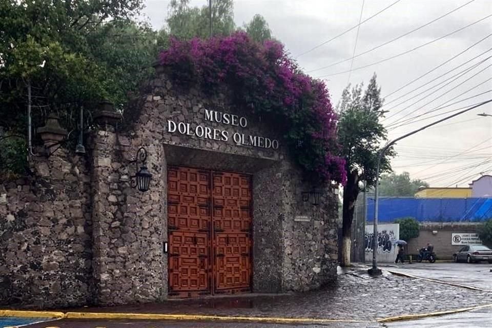 El Museo Dolores Olmedo, ubicado en La Noria, Xochimilco, se encuentra paralizado desde 2020.