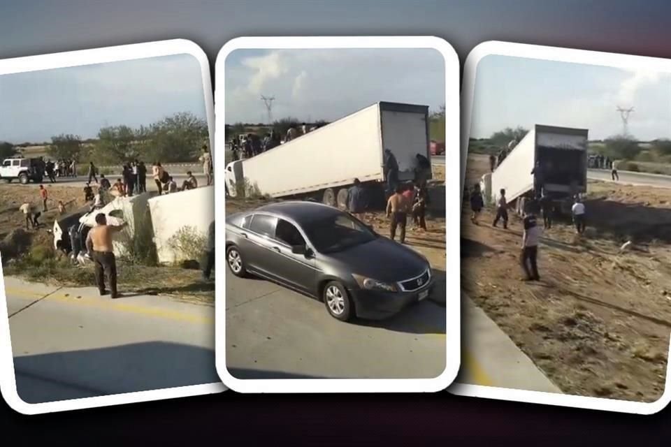 El accidente se registró a la altura de Estación San Luis, en Sonora, cerca de los límites con Sinaloa.