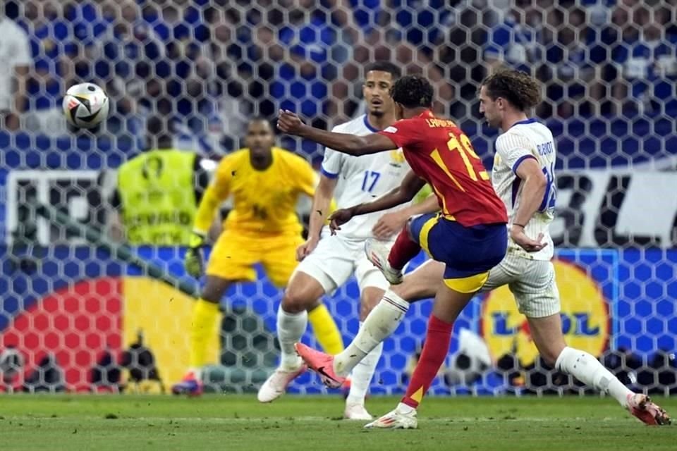 Lamine Yamal logró el gol del empate parcial ante Francia.