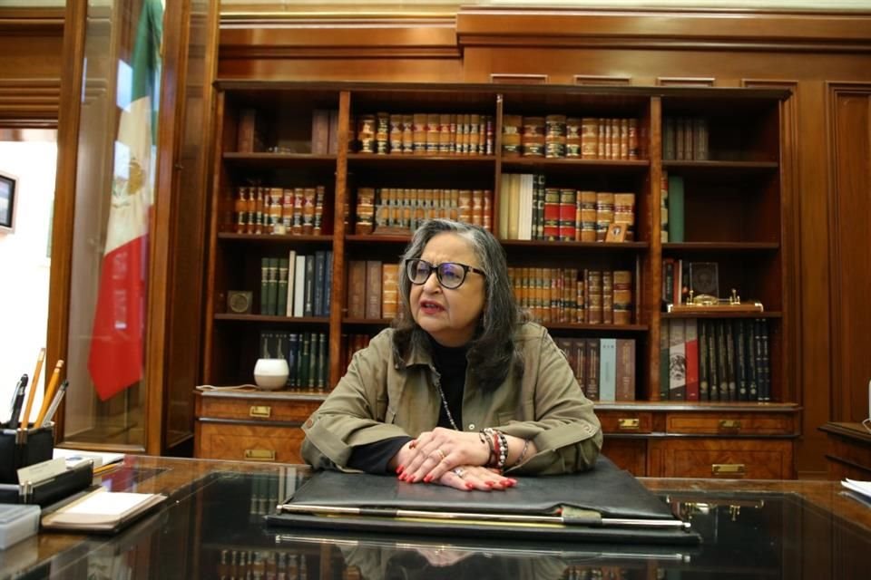 Norma Piña, Presidenta de la Suprema Corte de Justicia de la Nación.