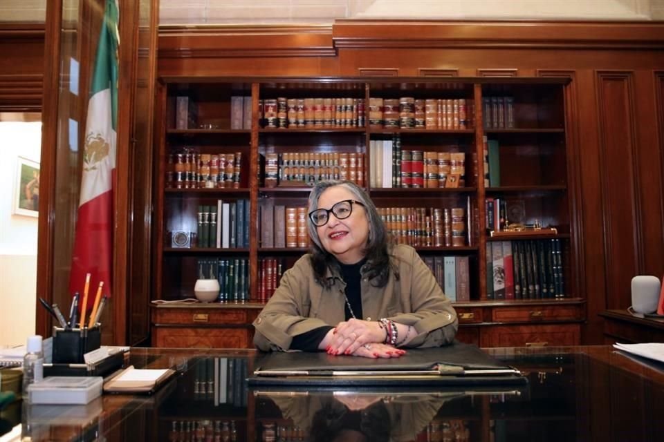 Norma Piña, Ministra Presidenta de la SCJN, fue entrevistada por Grupo REFORMA en medio de un intento del Poder Ejecutivo y Legislativo de reformar al PJ.