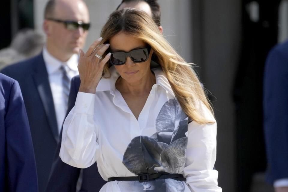 Melania Trump ha apoyado a su esposo a pesar de los escándalos.