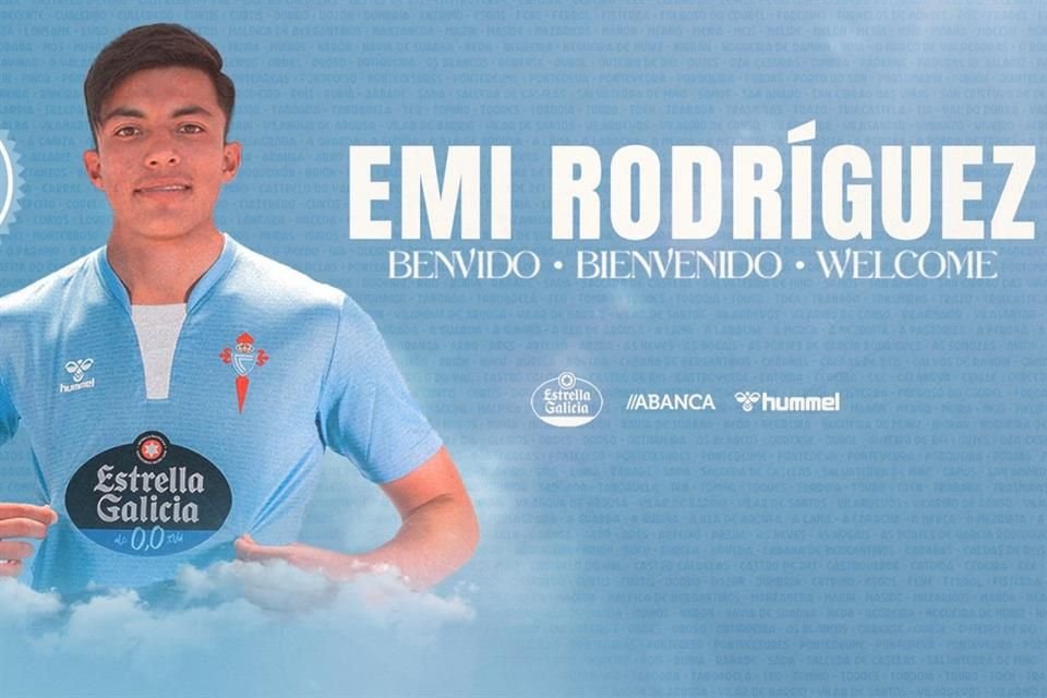 El Celta de Vigo hizo oficial la contratación del extremo derecho Emilio Rodríguez, quien a sus 21 años jugará cedido en el equipo filial.