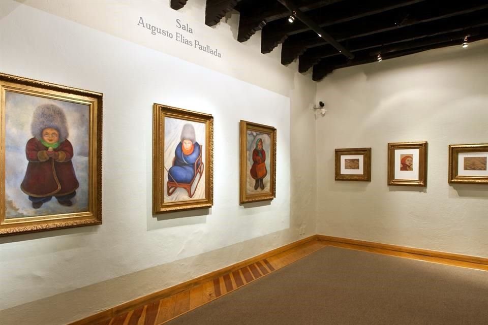 Así lucía una sala del Museo Dolores Olmedo en la ex Hacienda La Noria en 2014.