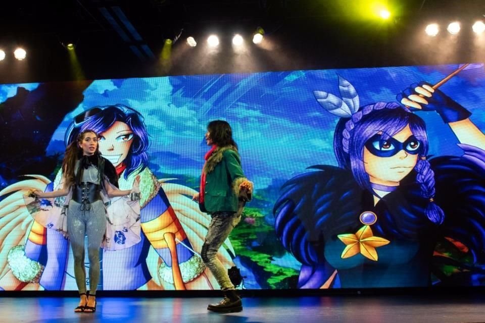 Las imágenes que se van a ver en 'La Flauta Mágica' son diseños de Raúl Valdez, ilustrador mexicano que trabaja en este estilo del manga.