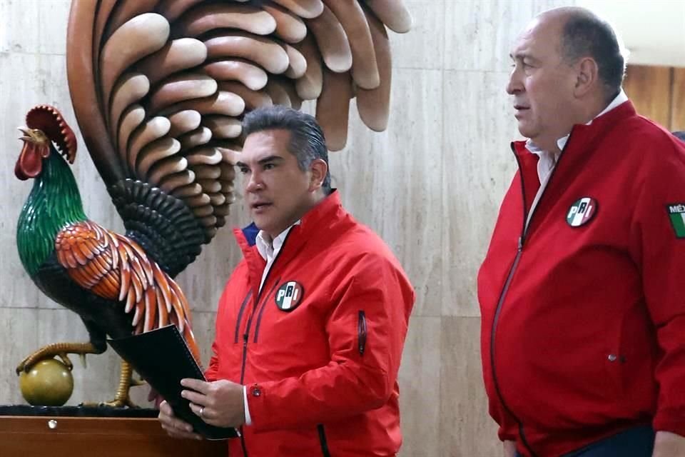 Alejandro 'Alito' Moreno camina a su reelección al frente del PRI.