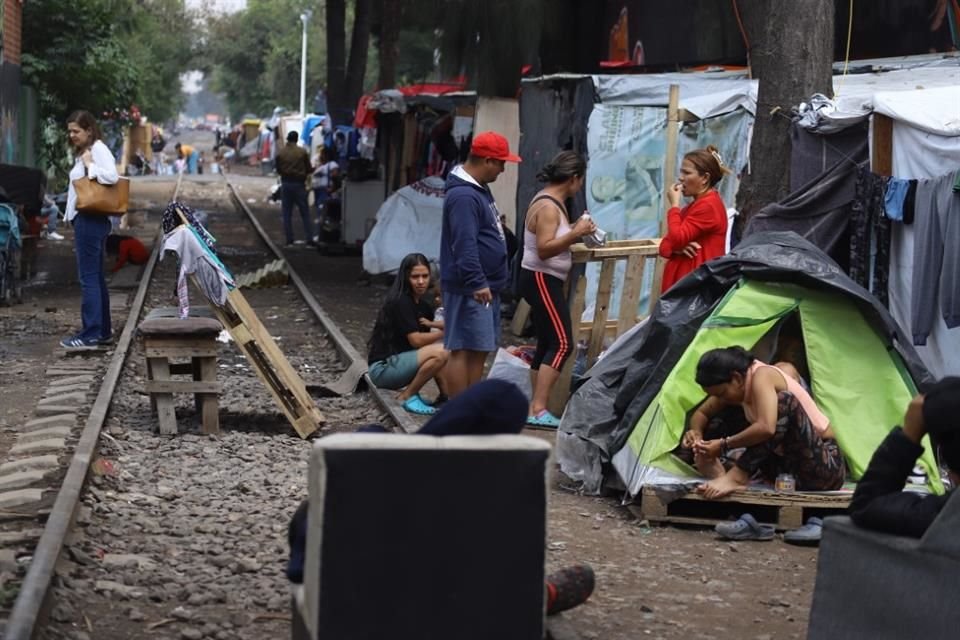 Según vecinos de la Colonia Vallejo, las personas migrantes deciden quedarse en la zona por miedo a ser deportados.