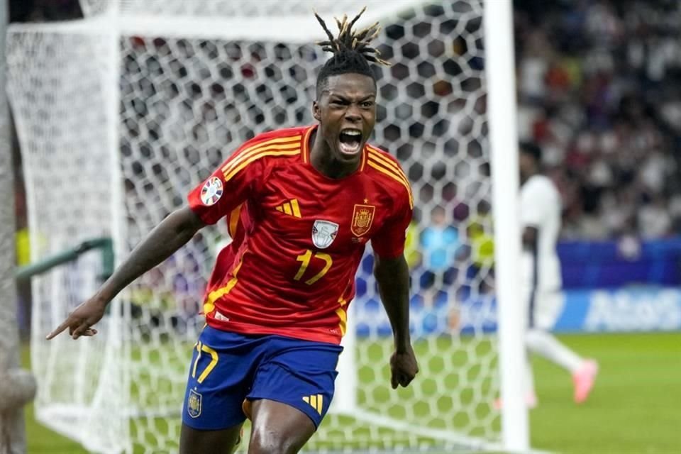Ahora no fue Lamine Yamal, pero sí Nico Williams, quien con su gol le abrió el camino a España en la Final de la Euro.