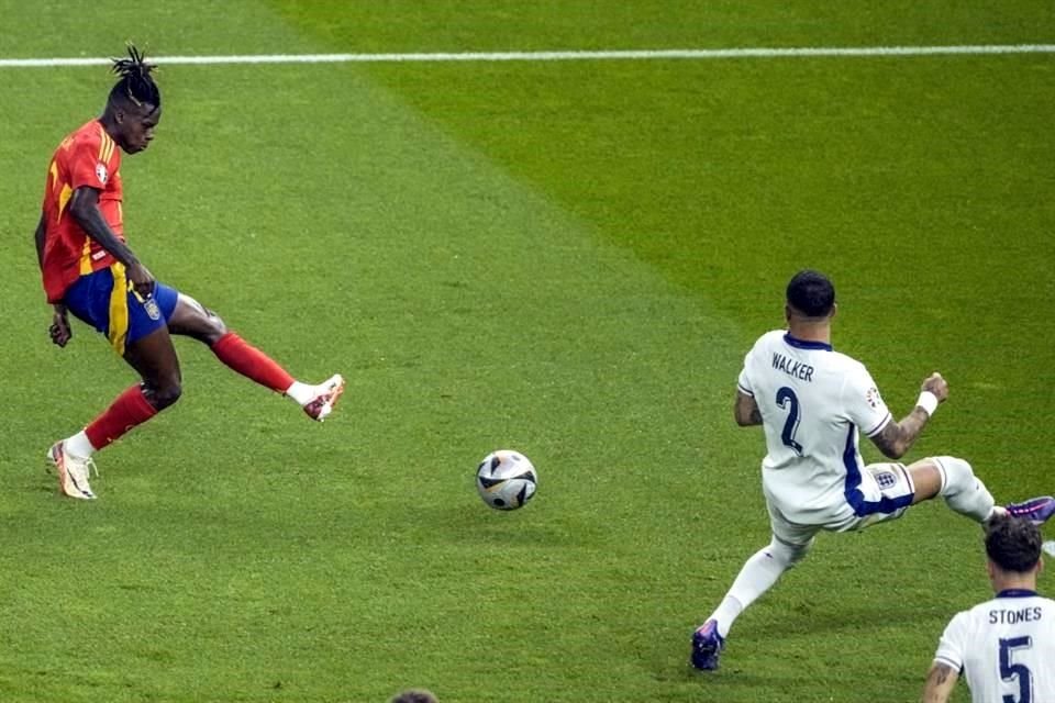 Nico Williams abrió el marcador para España.