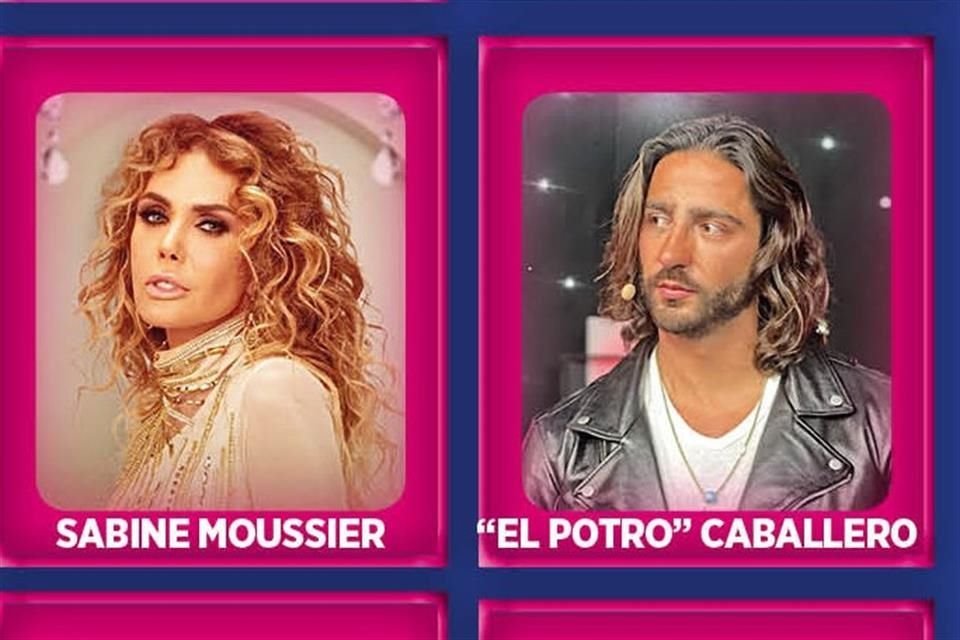 Sabine Moussier y Luis 'El Potro' Caballero han causado furor tras ser anunciados.