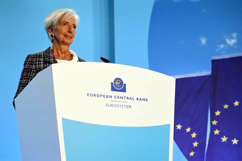 Christine Lagarde, presidenta del Banco Central Europeo.