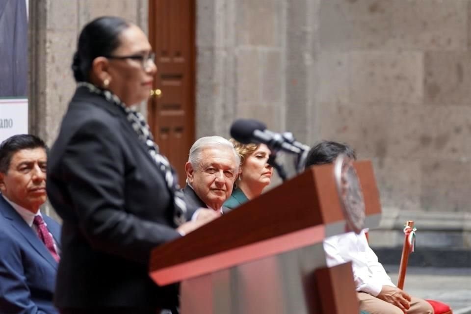 La Secretaria de Seguridad, Rosa Icela Rodríguez, dijo que López Obrador es  el líder social más importante de la historia moderna.