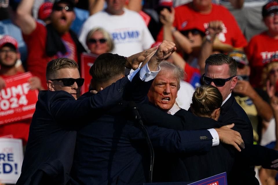 El ex Presidente Donald Trump fue atacado durante un mitin de campaña el 13 de julio del 2024.