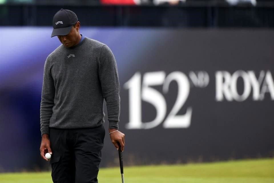 Tiger Woods sigue sin poder demostrar el nivel de antes.