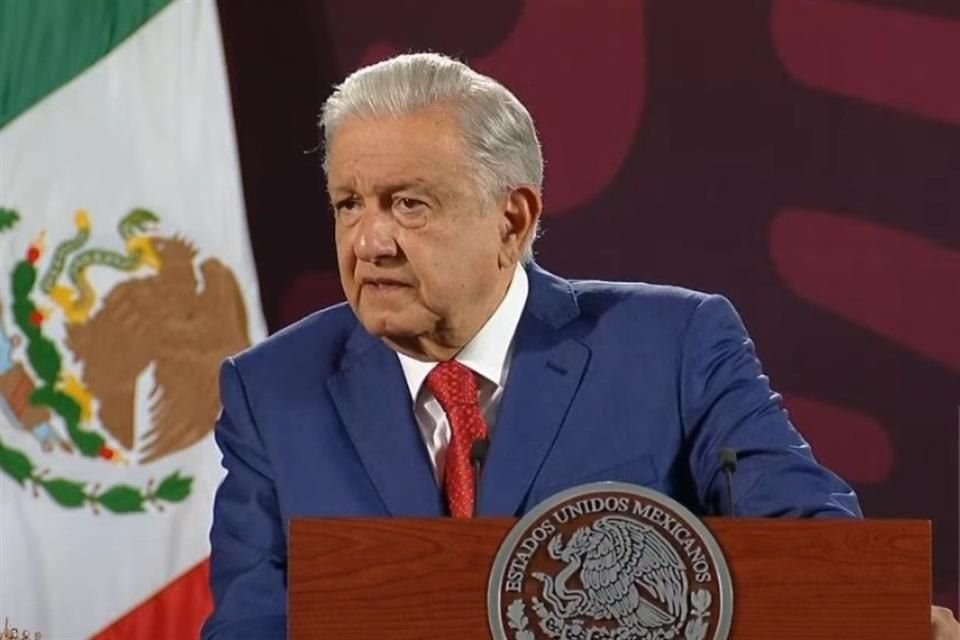 AMLO dijo que no se puede cerrar frontera.