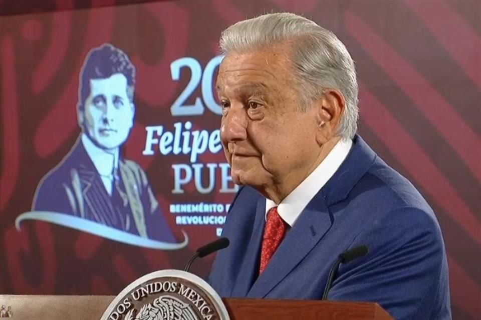 El Presidente cuestionó que los juzgadores se tomen un mes de vacaciones.